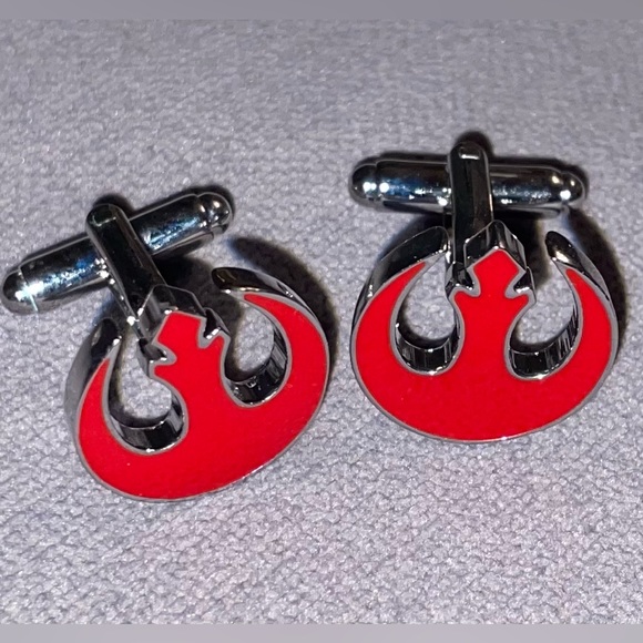 REBEL ALLIANCE CUFF LINKS - Picture 2 of 2